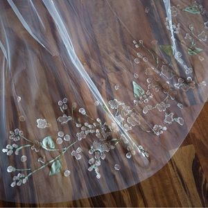 BHLDN Hand Painted Veil